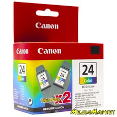 6882A009   Canon BCI-24C,  i250/S300/iP1000/1500/2000, 2, color