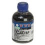 Чорнило WWM C40/BP Canon PG40/50/PGI5Bk/BCI-15, Black Pigmented, 200г