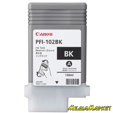 0895B001  Canon PFI-102BK, Black   Canon iPF500/iPF600/iPF700/iPF610/iPF710, 130.