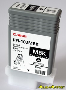 0894B001  Canon PFI-102MBK, Matt bl.  iPF500/6x0,  130