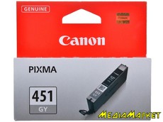 6527B001  Canon CLI-451GY (Grey) PIXMA MG6340