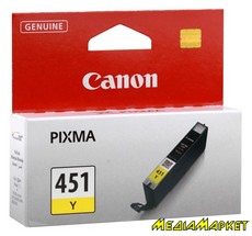 6526B001  Canon CLI-451Y (Yellow) PIXMA MG5440/ MG6340