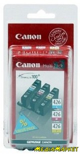 4557B006  Canon 4557B006 CLI-426 Cyan/Magenta/Yellow Multi Pack