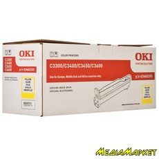 43460205 - Oki C3300/C3400  Yellow Image Drum (15k)