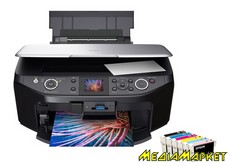 C11C693321   () Epson Stylus Photo RX610 A4 (39ppm, LCD-2.5``,  57601440 dpi, PictBridge,   CD/DVD/C