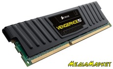 CML4GX3M2A1600C9 " CORSAIR CML4GX3M2A1600C9 Vengeance Low Black 4GB DDR3 1600Mhz (2x2)