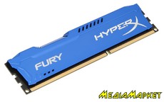 HX316C10F/4 " Kingston HyperX Fury Blu 4Gb DDR3 1600MHz