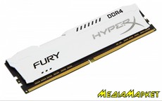 HX424C15FW2/8 " Kingston HyperX Fury White 8Gb DDR4 2400MHz