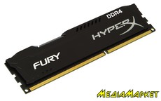 HX424C15FB/4 " Kingston HyperX Fury Black 4Gb DDR4 2400MHz