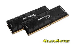 HX430C15PB3K2/16 " Kingston HyperX Predator 16Gb DDR4 3000MHz Black 2x8GB
