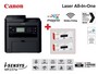 Багатофункціональний пристрій (БФП) Canon i-SENSYS MF237w, лазерний А4, ч/б, Wi-Fi, (бандл з 2 картриджами)