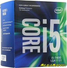 BX80677I57400  INTEL Core i5-7400 4/4 3.0GHz 6M LGA1151 box