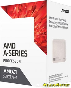 AD9500AGABBOX  AMD Bristol Ridge A6-9500, sAM4,  2-, 3.5GHz, 1MB  2- , 65,  Radeon R5 Series, BOX