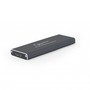 Кишеня для HDD Gembird EE2280-U3C-01 зовнішня, під M.2 SATA (NGFF) SSD диски, USB3.0, чорна