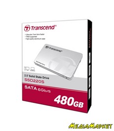 TS480GSSD220S   SSD Transcend 220 2.5" 480GB SATA TLC