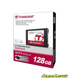 TS128GSSD340   SSD Transcend TS128GSSD340 2,5" 340 128GB 7mm