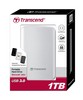 Зовнішній накопичувач Transcend StoreJet 2.5 USB 3.0 1TB серія D білий
