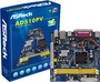 AD510PV     ASRock AD510PV Atom DualCore D510 (Intel AtomD510, NM10, 2* DDR2 DIMM, PCI, 2xSATAII, Video, 6ch, GLan, m-ITX)