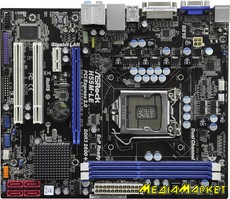 H55M-LE   ASRock H55M-LE iH55, s1156, DDR3 2600(OC)*, Intel HD Graphics, 1xPCI-E 16x, 4xSATA2, Lan 1000 Mb/s, SB 7.1, mATX, BOX