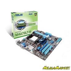 90-MIBBJ0-G0EAY0WZ   ASUS M4A78LT-M Socket AM3, AMD 760G(780L)/SB710, FSB HT3 5200/4800, 4*DDR3 1800(O.C.), VGA(1G), 1*D-Sub + 1*DVI+ 1*HDMI, Hybrid CrossFireX support, 1*PCIe 2.0 x16, 2*PCI+1*PCIe, 1*133+6*SATA3 (RAID 0,
