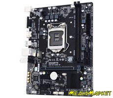 GA-H110M-H   Gigabyte GA-H110M-H s1151 H110 2xDDR4, VGA-HDMI, mATX