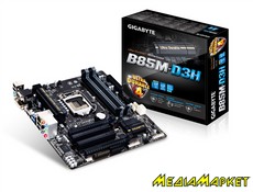 GA-B85M-D3H   Gigabyte GA-B85M-D3H s1150 Intel B85 HDMI/DVI/VGA mATX