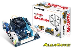     Gigabyte GA-C847N + Celeron847 HDMI/VGA IDE 2xGbLan mini-ITX
