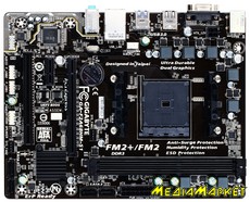 GA-F2A68HM-S1   Gigabyte GA-F2A68HM-S1 sFM2+ AMD A68H VGA USB3 mATX