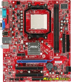 601-7309-130   MSI K9N6PGM2-V2 GeForce6150+nF430sAM2+2xDDR22xSATA-RAID1xIDEintVGASB7.1LanmATX