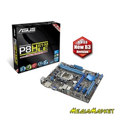 90-MIBF60-G0EAY0GZ   ASUS P8H61-M LE (REV 3.0), Intel H61, s1155, 2xDDR3 DIMM, 1xPCI-E 16x, HDA, 7.1, Ethernet: 1000 /, mATX, DVI