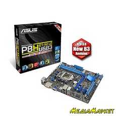 90-MIBF66-G0EAY00Z   ASUS P8H61-M LE/USB3 (REV 3.0), Intel H61, s1155, 2xDDR3 DIMM, 1xPCI-E 16x, HDA, 7.1, Ethernet: 1000 /, mATX, DVI, USB 3.0