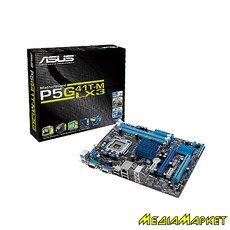 90-MIBET0-G0EAY00Z   ASUS P5G41T-M LX3 G41+ICH7, s775, FSB 1333, DDR3-1333, GMA 4500, 1xPCI-E 16x, 4xSATA2, Lan 100Mb, SB 5.1, mATX