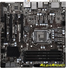 90-MXGLM0-A0UAYZ   ASRock H77 PRO4-M s1155 H77 4DDR3 USB3 HDMI/DVI/VGA mATX