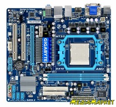GA-MA78LMT-S2   Gigabyte GA-MA78LMT-S2 AMD 760G+SB710sAM32*DDR34*SATAIDEFDDint.VGA,DVI,HDMISB7.1LanmATX
