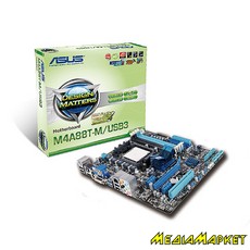 90-MIBD25-G0EAY00Z   ASUS M4A88T-M/USB3 AMD880G+SB710/4*DDR3/6*SATA3-RAID/1*IDE/int.VGA,DVI,HDMI/7.1CH, HDA/12*USB/Lan/mATX