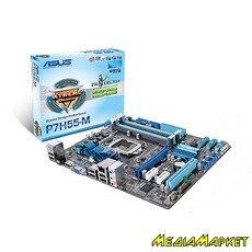 90-MIBBK3-G0EAY00Z   ASUS P7H55-M H55/4xDDR3/6*SATA/1*IDE/int.VGA,DVI,HDMI/SB7.1/Lan/mATX