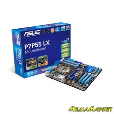 90-MIBB80-G0EAY0KZ   ASUS P7P55 LX P55/4xDDR3/6*SATA-RAID/1*IDE/SB7.1/Lan/ATX