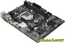   ASRock B85M-HDS s1150 B85 2D DR3 HDMI/DVI/VGA mATX