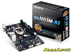 GA-H81M-S1   Gigabyte GA-H81M-S1 s1150 Intel H81 VGA mATX