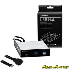 MUB-3003C  CHIEFTEC MUB-3003C, USB    3.5"    , 2xUSB 3.1 Gen.1 / 1xUSB 3.1 Gen.2 Type-C,RETAIL
