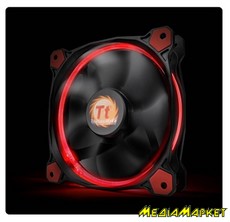 CL-F038-PL12RE-A    Thermaltake Riing 12,120, 1500/,3pin,24.6dBA,Red LED