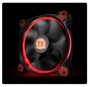 Кулер для корпуса Thermaltake Riing 12,120мм, 1500об/мин,3pin,24.6dBA,Red LED