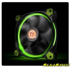 CL-F038-PL12GR-A    Thermaltake Riing 12,120, 1500/,3pin,24.6dBA,Green LED