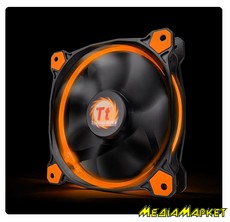 CL-F038-PL12OR-A    Thermaltake Riing 12,120, 1500/,3pin,24.6dBA,Orange LED