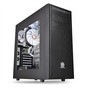 Корпус Thermaltake Versa H34 без БЖ, прозора бокова стінка, ATX, 2xUSB3.0, Black/Win