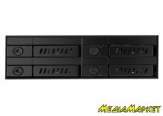 CMR-425 ³   CHIEFTEC Backplane CMR-425, 4x2.5" HDD/SSD,1x5.25" EXT Slot,SATA,, RETAIL