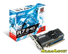 R7_240_2GD3_LP ³ MSI Radeon R7 240 2GB DDR3 128bit DVI- VGA-HDMI low profile