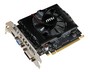 ³ MSI GeForce GT 730, nVidia, 2GB DDR3, 1800 MHZ/700 MHZ, 128 bit/s, D-sub HDMI DVI, PCI-E