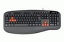 Клавіатура A4Tech X7-G600 ігрова, PS/2, 100сим/с, гумове покрит.
