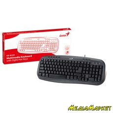 31310049110  Genius KB-M200 USB BLK UKR BB